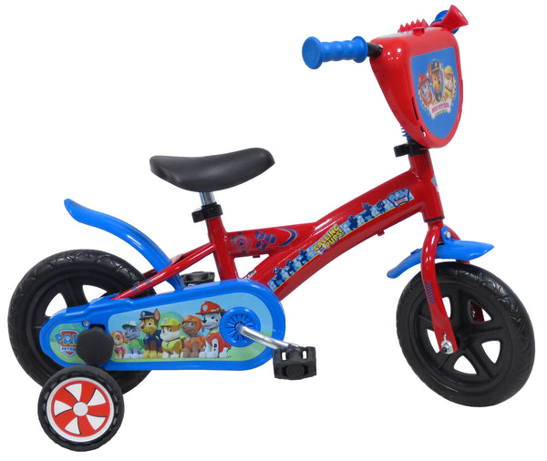 Vélo pour Enfant 10" Sans Freins Pneus EVA Paw Patrol Rouge acquista