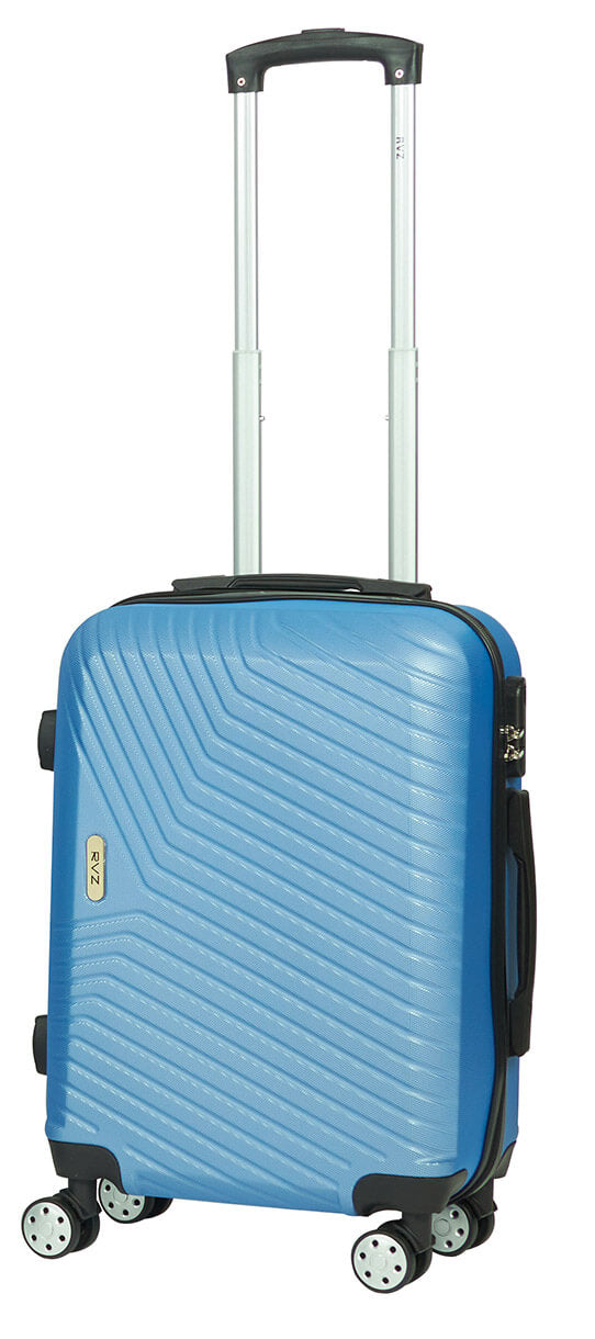 Valise Trolley Bagage à Main Rigide en ABS 4 Roues Ravizzoni Monet Bleu acquista