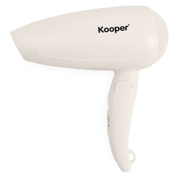 sconto Kooper Mini Style Sèche-cheveux de voyage pliable 1800W Blanc