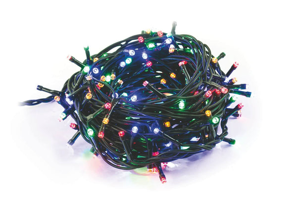 prezzo Lumières de Noël 100 LED 3,96m Multicolore pour Extérieur-Intérieur Soriani