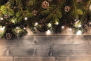 Luci di Natale 100 LED 3,96m Bianco Caldo da Esterno-Interno Soriani-2