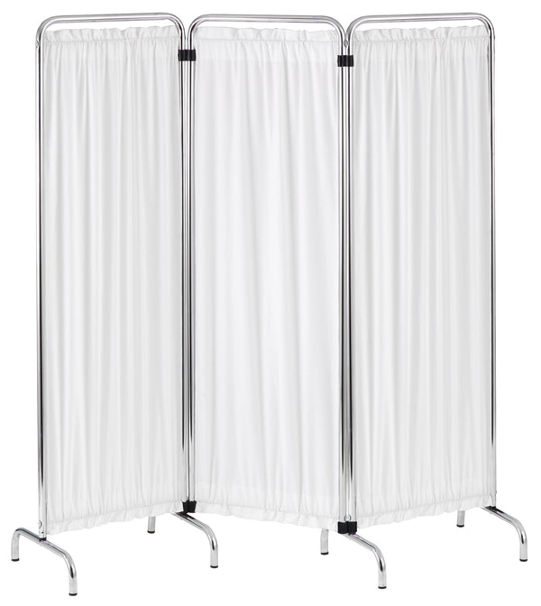 Paravent Separè 3 Panneaux 150x164 cm en Acier Nasti Blanc prezzo