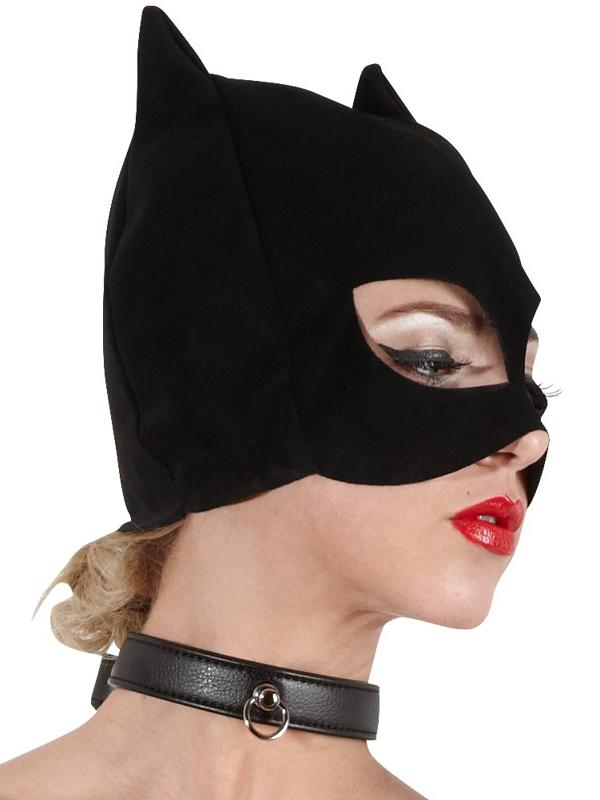 Masque de chat - Catwoman noire sconto