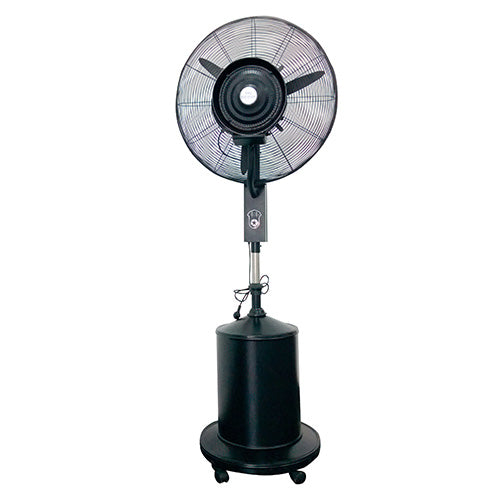 Ventilateur nébuliseur extérieur sur pied avec roues et télécommande  acquista