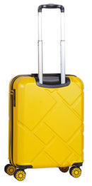 Trolley Valigia Bagaglio a Mano Rigida in ABS 4 Ruote TSA Ravizzoni Mango Giallo-2