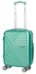 Valise Bagage à Main Rigide Trolley en ABS 4 Roues TSA Ravizzoni Picasso Vert Sauge