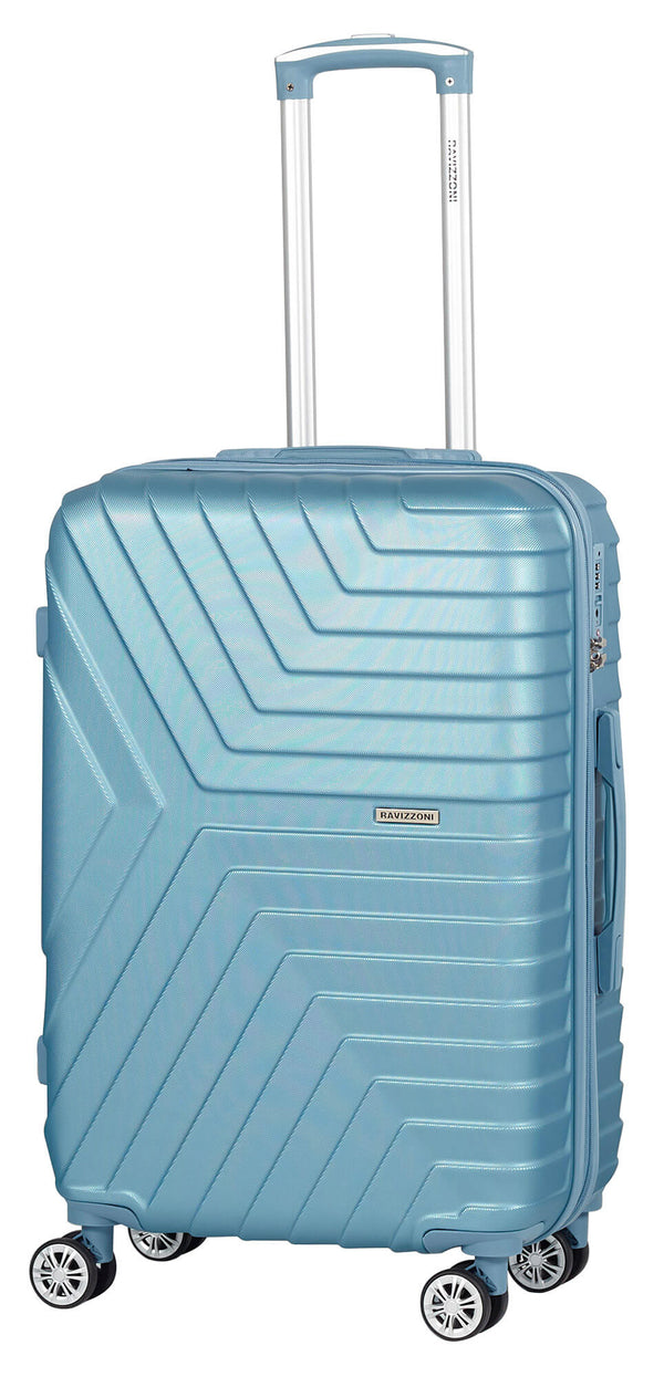 Valise trolley rigide moyenne en ABS 4 roues TSA Ravizzoni Picasso Bleu acquista