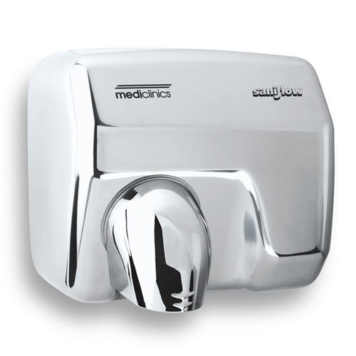 acquista Sèche-mains automatique à air chaud en acier poli Mediclinics Saniflow E05Ac 