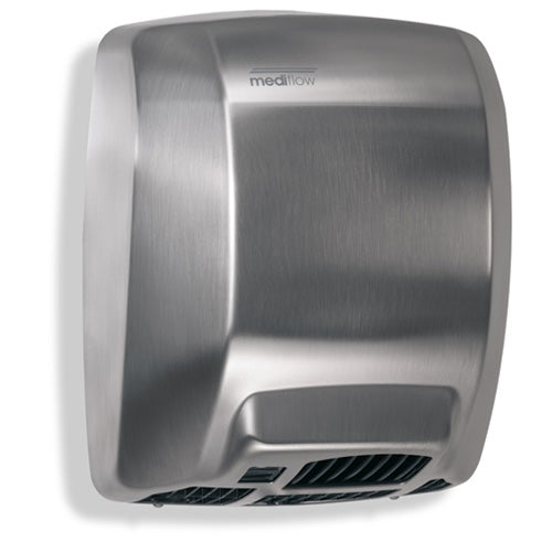 Sèche-mains automatique à air chaud en acier satiné Mediclinics Mediflow M03Acs  prezzo
