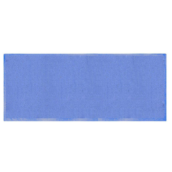 prezzo Tappeto Bagno Design Trama Semplice 50x150 cm in Cotone Azzurro