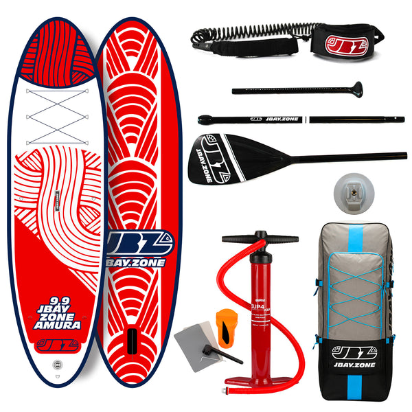Stand Up Paddle Gonflable SUP 297x81x10 cm Jbay.Zone Amura H3 sconto