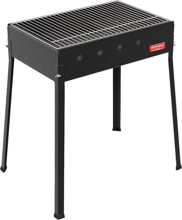acquista Barbecue à Charbon de Bois 65x45x78 cm Ferraboli Master