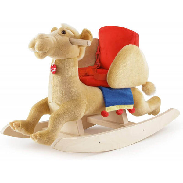 prezzo Dromadaire Cheval à Bascule pour Enfant en Peluche Trudi Beige