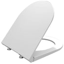 Copriwater Universale in Termoindurente 36,1x43,8x4 Saniplast Queen Bianco-2