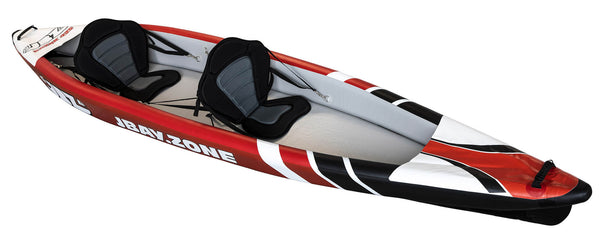 Kayak gonflable biplace 425x78 cm avec pagaies, sac à dos et accessoires Jbay.Zone 425 sconto