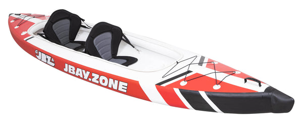 prezzo Kayak gonflable biplace 426x90 cm avec pagaies, sac à dos et accessoires Jbay.Zone V-Shape Duo