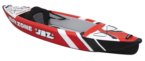 sconto Kayak gonflable monoplace 330x78 cm avec pagaie, sac à dos et accessoires Jbay.Zone 330