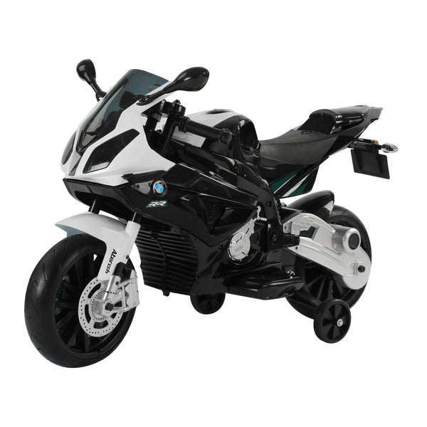 Moto électrique pour enfants 12V BMW S 1000 RR Noir et Blanc acquista