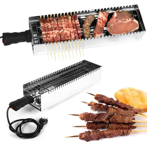 La poêle à griller électrique cuit les arrosticini pour les brochettes de viande  online