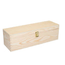 Cassetta portabottiglie vino legno naturale 1 bottiglia champagne cm 38x13xh12-1
