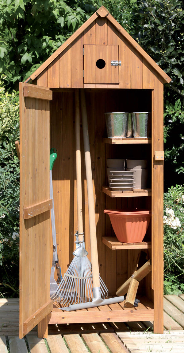 Jardin Box House pour Outils 77x54,3x179 cm en Bois online