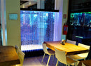 Muro d’Acqua con Bolle Verticali 180x200 cm in Plexiglas con LED Perlage Corallo Gigante-3