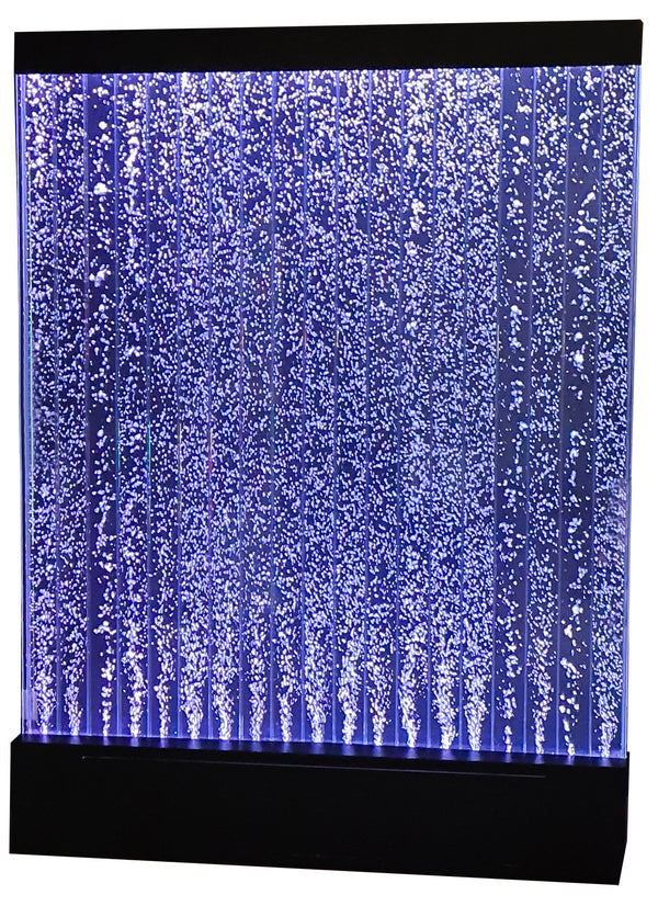 online Muro d’Acqua con Bolle Verticali 150x200 cm in Plexiglas con LED Perlage Corallo Grande