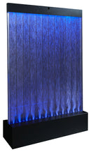 Muro d’Acqua con Bolle Verticali 100x150 cm in Plexiglas con LED Perlage Corallo Medio-1