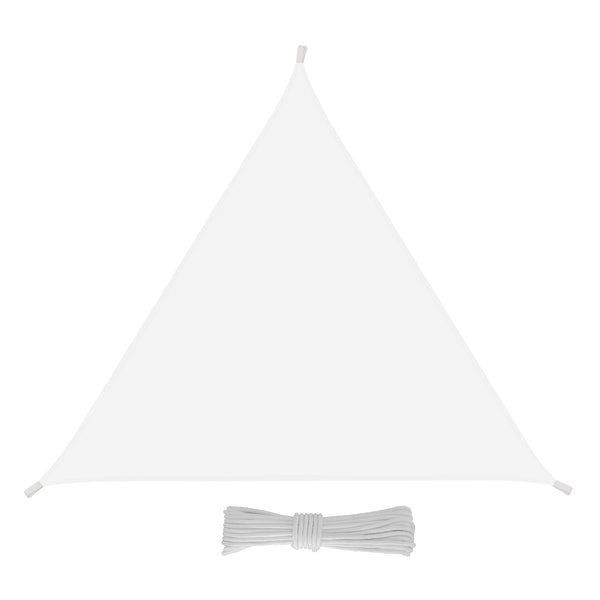online Rizzetti Triangular Garden Sail Auvent Blanc Différentes Tailles