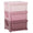 Commode pour Chambre 3 Tiroirs 37x37x56,5 cm en Plastique Rose