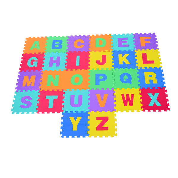 Set de tapis de jeu Puzzle 26 pièces 31x31 cm coloré sconto