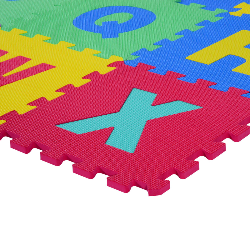 Tappeto Puzzle da Gioco Set 26 Pezzi 31x31 cm colorato -4