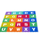 Tappeto Puzzle da Gioco Set 26 Pezzi 31x31 cm colorato -5