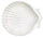 Assiette Coquillage 30,5x25,5x5,5 cm en Porcelaine Allluminique Kaleidos Aluxina Blanc