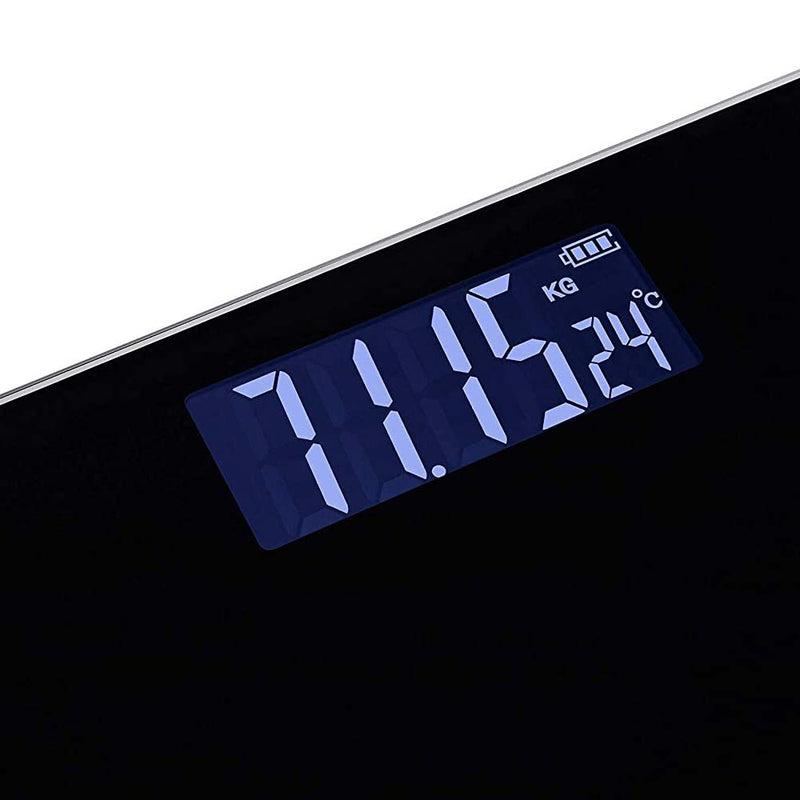 Bilancia Pesapersona Digitale Display LCD Design Slim Max 180Kg da Bagno Nero Grundig-3