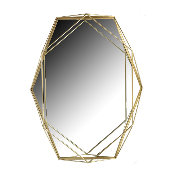 Miroir en métal doré cm 38,5x50xh6,5 prezzo