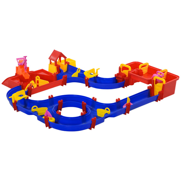 online Ensemble de jeu aquatique pour enfants 78 pièces 123x111x7 cm avec eau bleue et rouge et sable