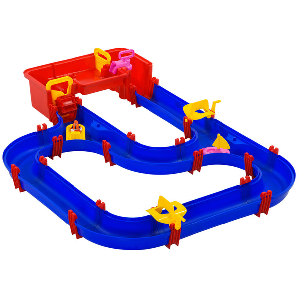 Ensemble de jeu aquatique pour enfants 53 pièces 123x90x7 cm avec eau bleue et rouge et sable online