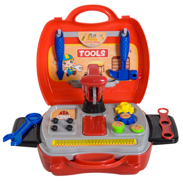 Mallette à outils de travail jouet pour enfants Rouge sconto
