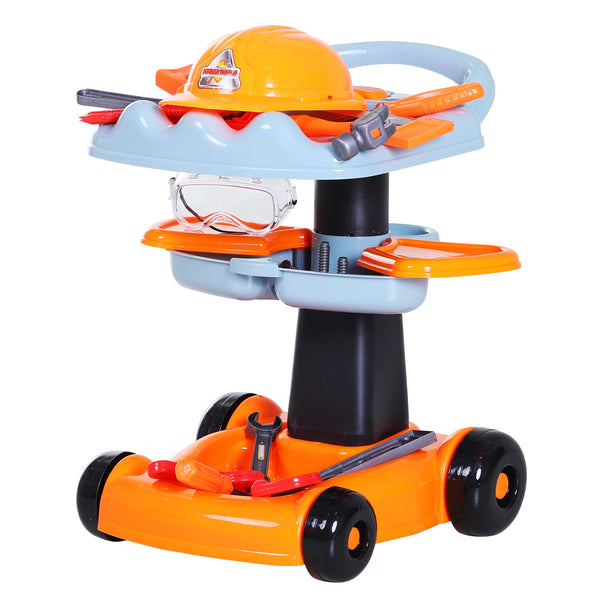 Chariot à jouets pour enfants avec outils de travail sconto