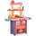 Cuisine jouet pour enfants 71,5x35x85,5 cm avec ustensiles multicolores