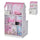 Maison de poupées Cuisine jouet 2 en 1 60x48x106 cm en pin et MDF rose