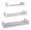 Set 3 Mensole da Parete 60-50-40x23,7x8 cm in Fibra di Legno Calamita Maxi  Rovere Imperiale