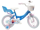 Bicicletta per Bambina 14" 2 Freni Disney Frozen Azzurra-1