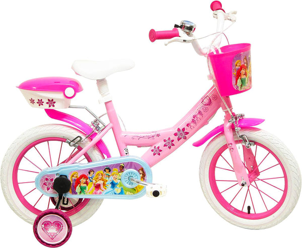 prezzo Bicicletta per Bambina 16" 2 Freni Disney Princess Rosa