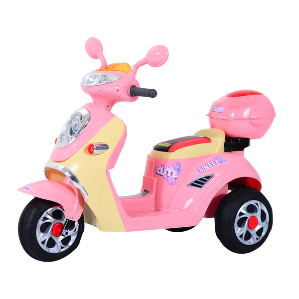 Moto électrique pour enfants 6V Rose Scooter sconto