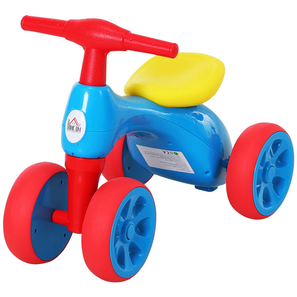 acquista Tricycle pour Enfants 4 Roues Premiers Pas Rouge Bleu et Jaune