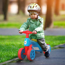 Triciclo per Bambini 4 Ruore  Primi Passi Rosso Blu e Giallo-2