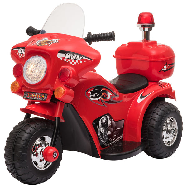 online Moto Électrique Police pour Enfants 6V Rouge