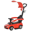 Auto Macchina Cavalcabile per Bambini con Maniglione Mercedes AMG Rossa-1